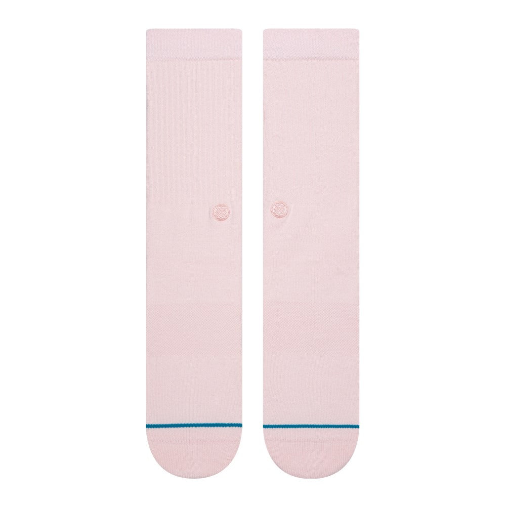 Stance Icon Socks for Women - Soft Pink Athletic Performance Socks for Running, Gym & Everyday Comfort