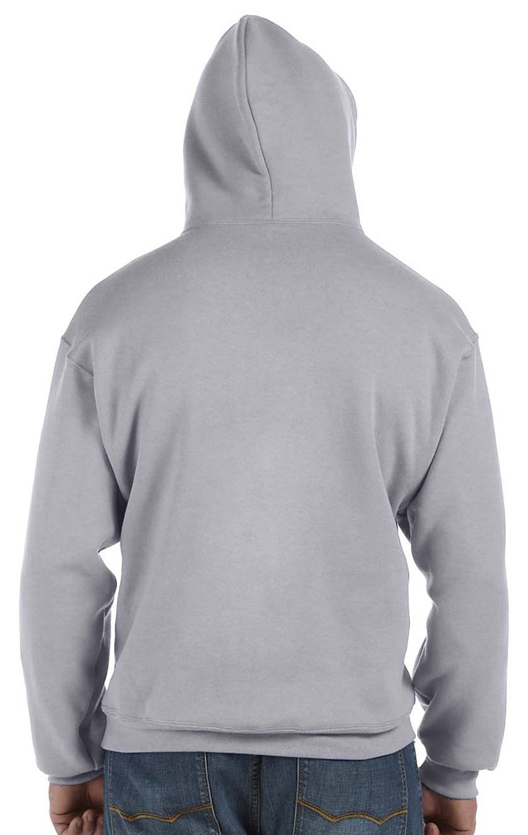 Fruit of the Loom Men's 12 oz Supercotton™ Pullover Hoodie - Royal Blue | Soft Cotton Hooded Sweatshirt for Casual Wear, Gym & Outdoor Activities