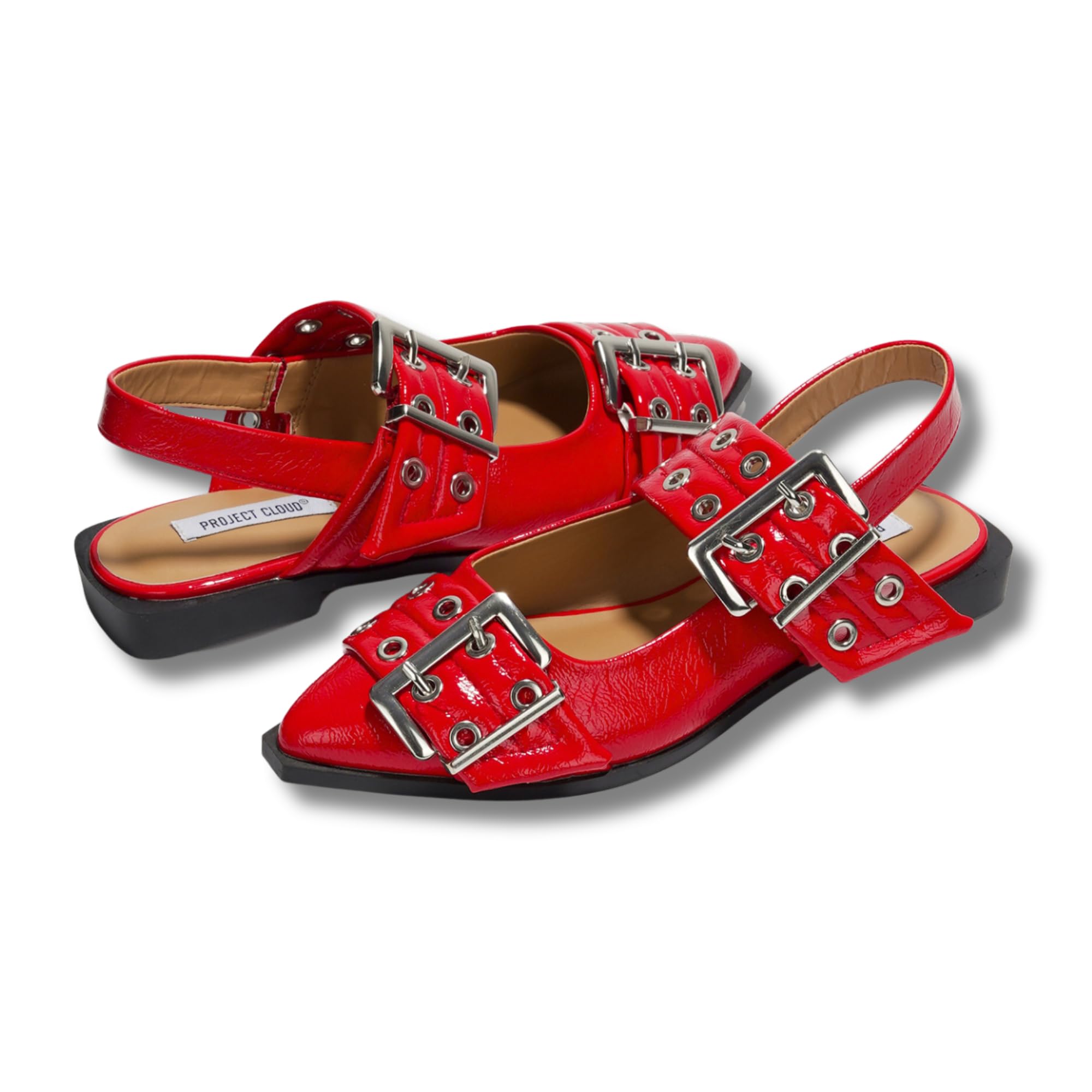 **Women's Memory Foam Flats & Sandals - Non-Slip Rubber Sole Comfortable Slingback Shoes for Casual Wear & Work (Kathryn 2024)**    *Use for: Everyday Comfort, Office Wear, Walking, Travel & Leisure*