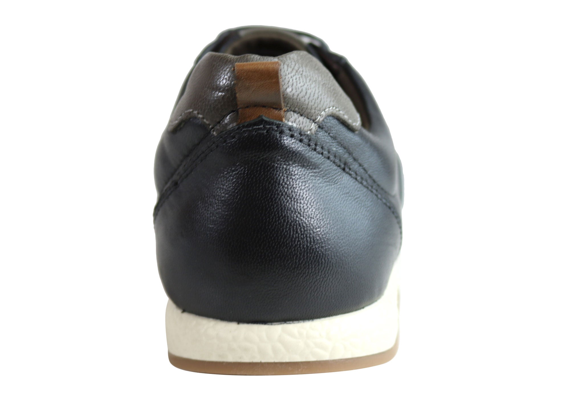 Ferricelli Oscar Men's Genuine Leather Lace-Up Casual Shoes - Handcrafted in Brazil - Perfect for Office, Dating & Everyday Wear