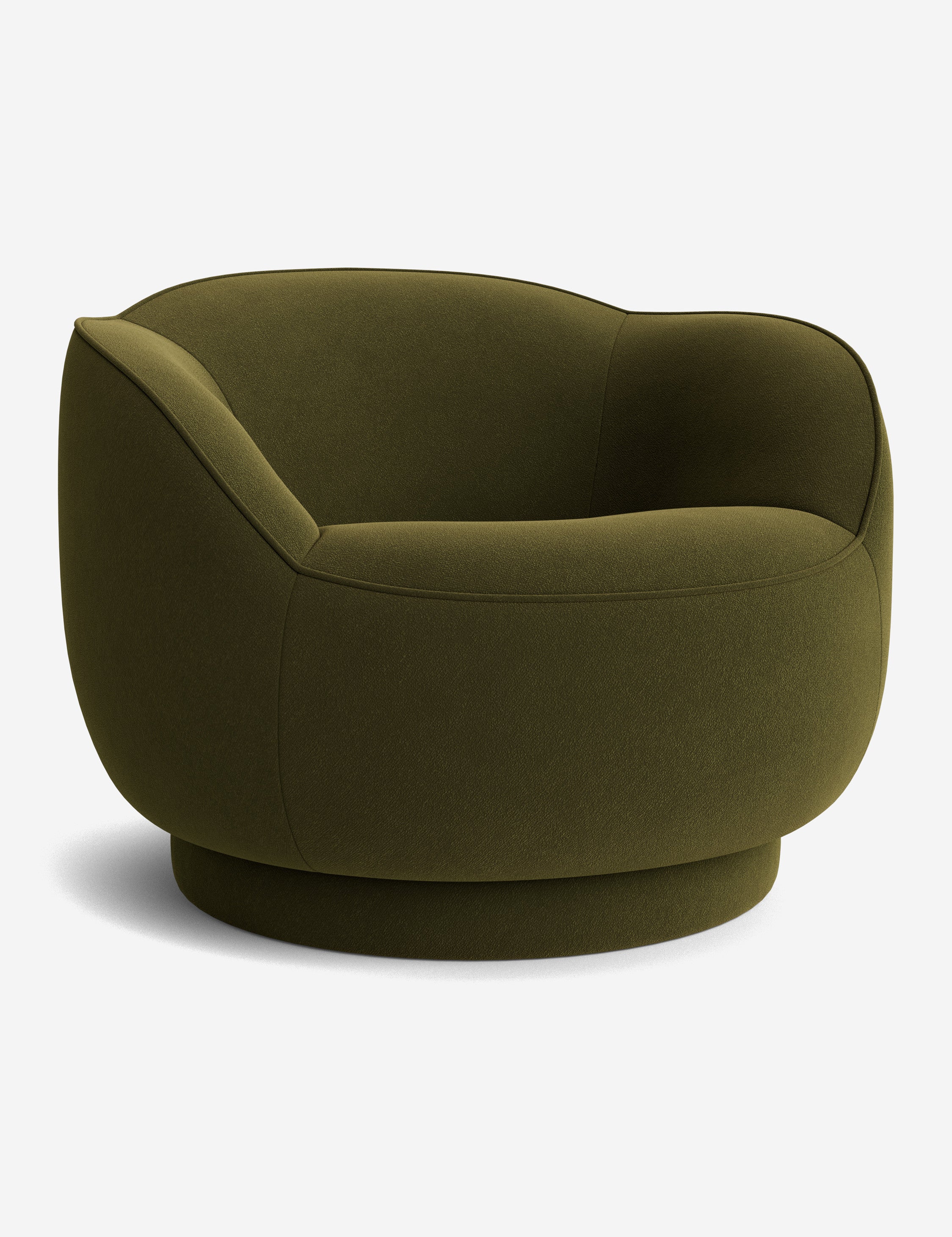 Sarah Sherman Samuel Fern Swivel Chair - Modern Mid-Century Accent Chair for Living Room, Bedroom, or Office - Comfortable & Stylish Home Decor