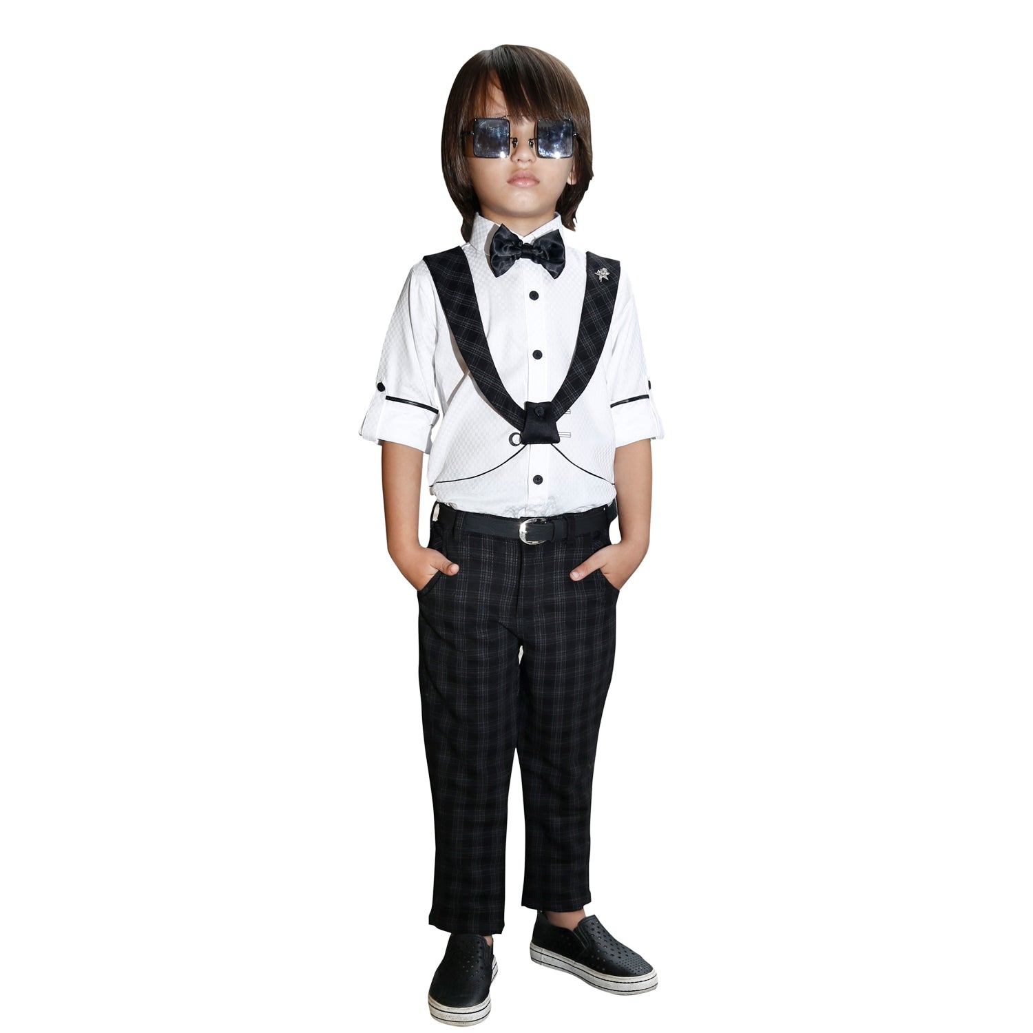 Bad Boys Suit Waistcoat Vest for Men - Stylish Formal & Wedding Attire - Perfect for Prom, Groomsmen & Special Occasions