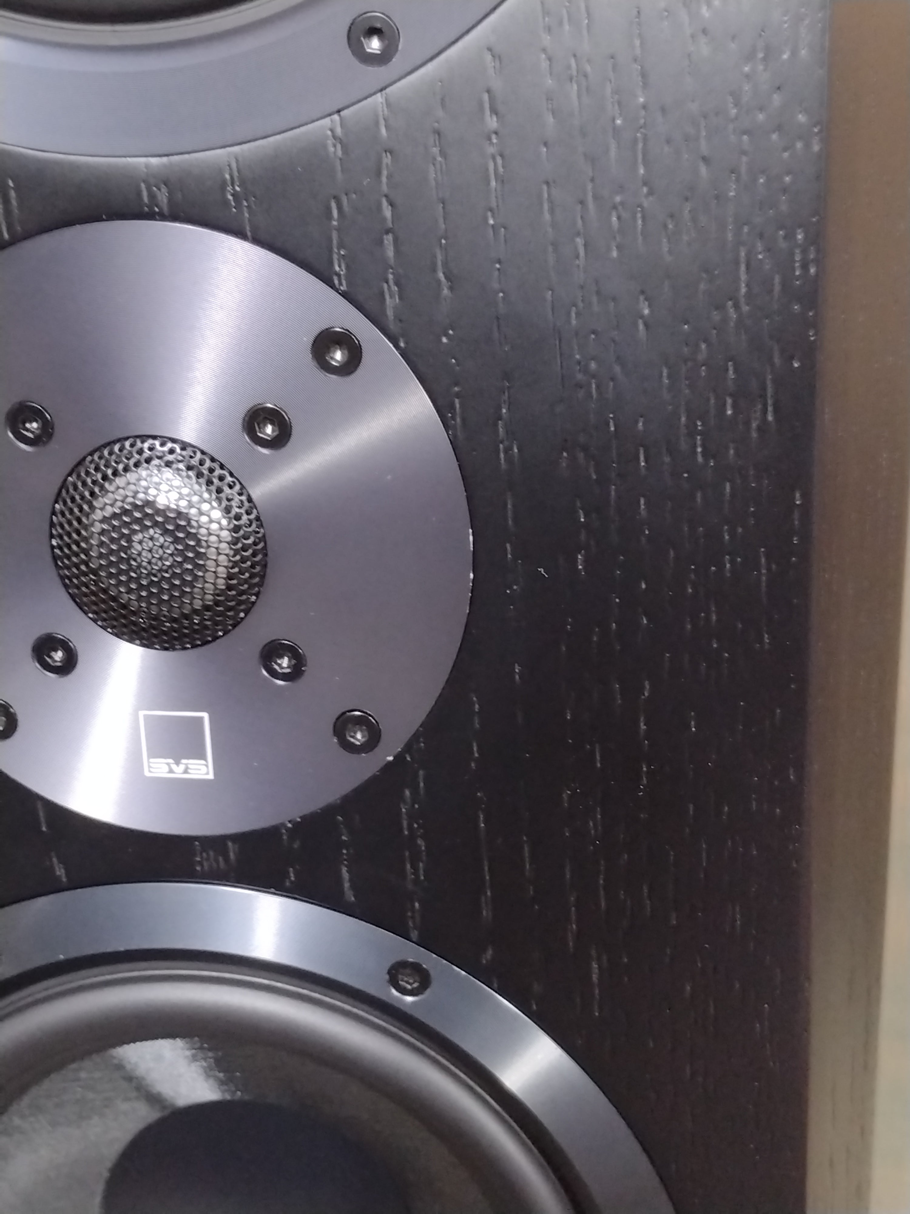 Ultra Tower Fan - Black Oak Finish with Outlet - Model 1138 | High Velocity Cooling for Large Rooms, Offices & Living Spaces