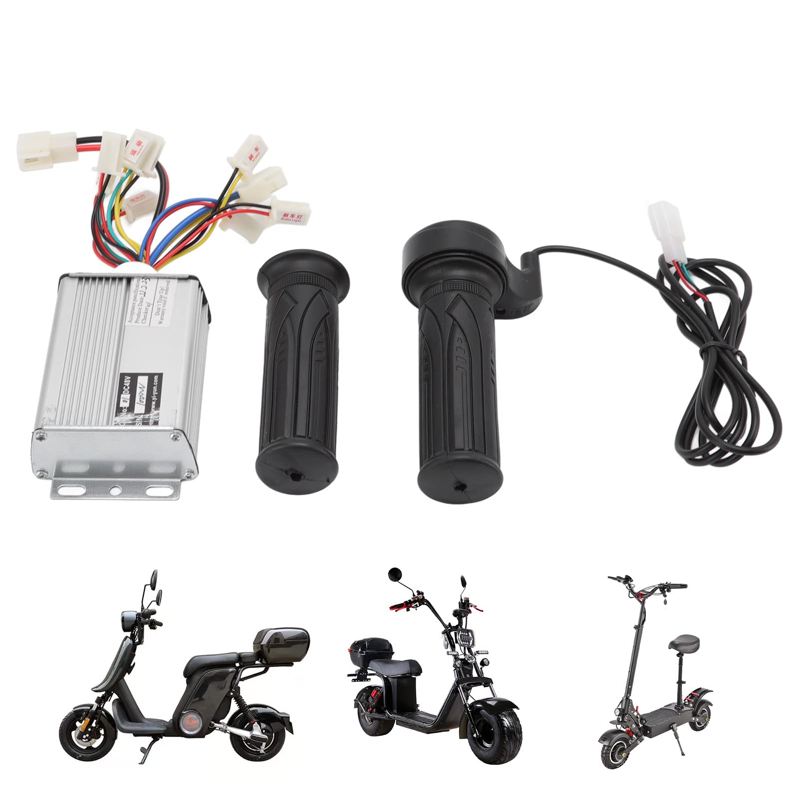 48V 1000W Electric Scooter Brush Motor Speed Controller - Adjustable Throttle Regulator Box for E-Bike, Golf Cart & Mobility Scooters (Perfect for Commuting, Off-Road Adventures & Daily Transportation)