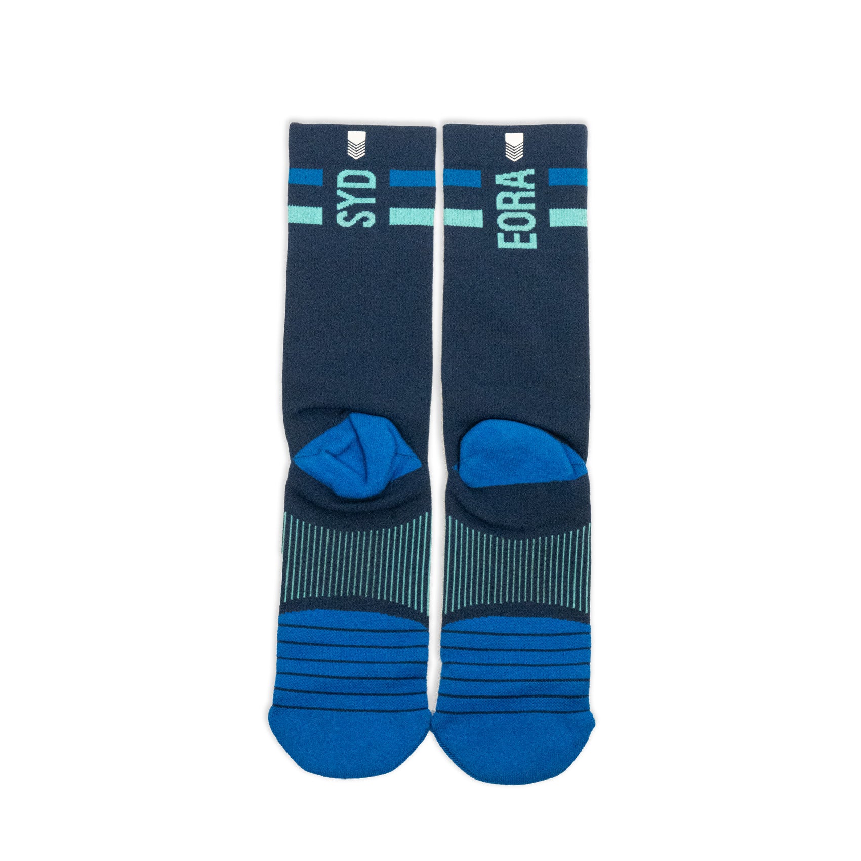 FKT Crew Length Running Socks for Men & Women - Moisture Wicking Athletic Socks for Marathon, Trail Running & Workouts - Comfortable Performance Socks for Sports & Fitness