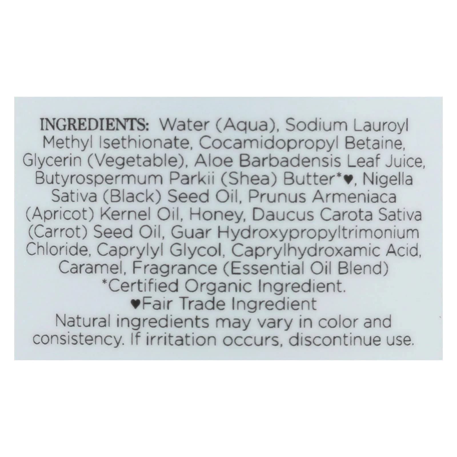 Nubian Heritage Honey & Black Seed Body Wash - 13 fl oz | Moisturizing & Nourishing for Dry Skin | Perfect for Daily Shower & Spa Relaxation