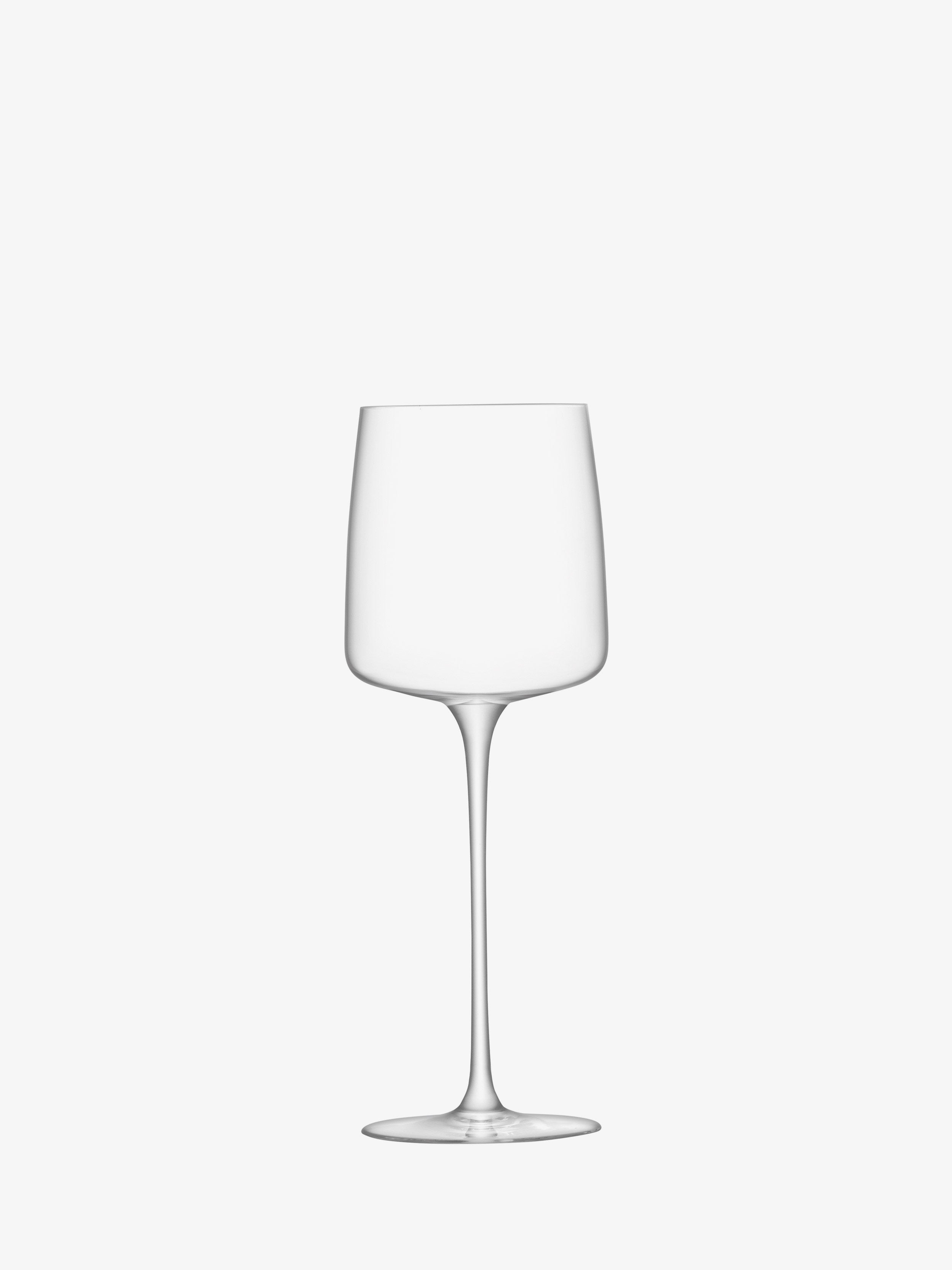 Premium 12oz Metropolitan White Wine Glasses - Set of 4, Elegant Crystal Clear Stemware for Chardonnay, Sauvignon Blanc & Fine Dining - Perfect for Dinner Parties, Weddings & Romantic Evenings