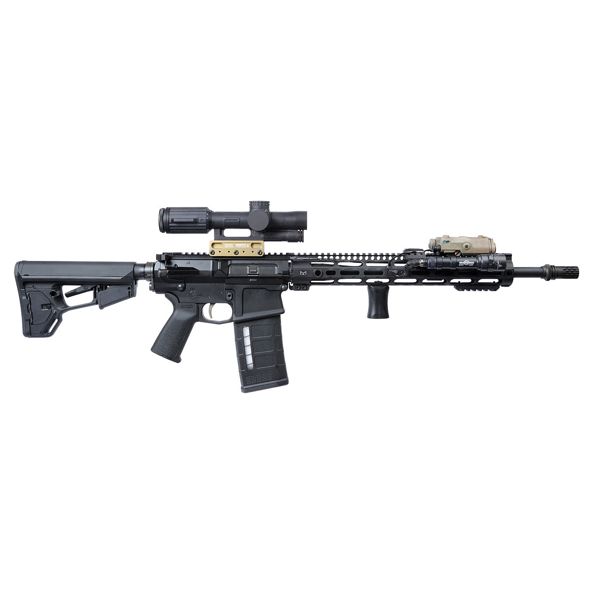 Unity Tactical FAST COG Series - Lightweight Picatinny Rail Mounted Combat Grip for AR-15, M4, and Tactical Rifles | Perfect for Competitive Shooting, Hunting, and Home Defense