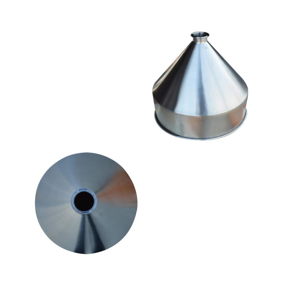 INTBUYING 30L Funnel for Liquid Paste Filling Machine - Perfect for Food, Cosmetic & Pharmaceutical Packaging - Ideal for Bottling, Jars and Tube Filling Operations