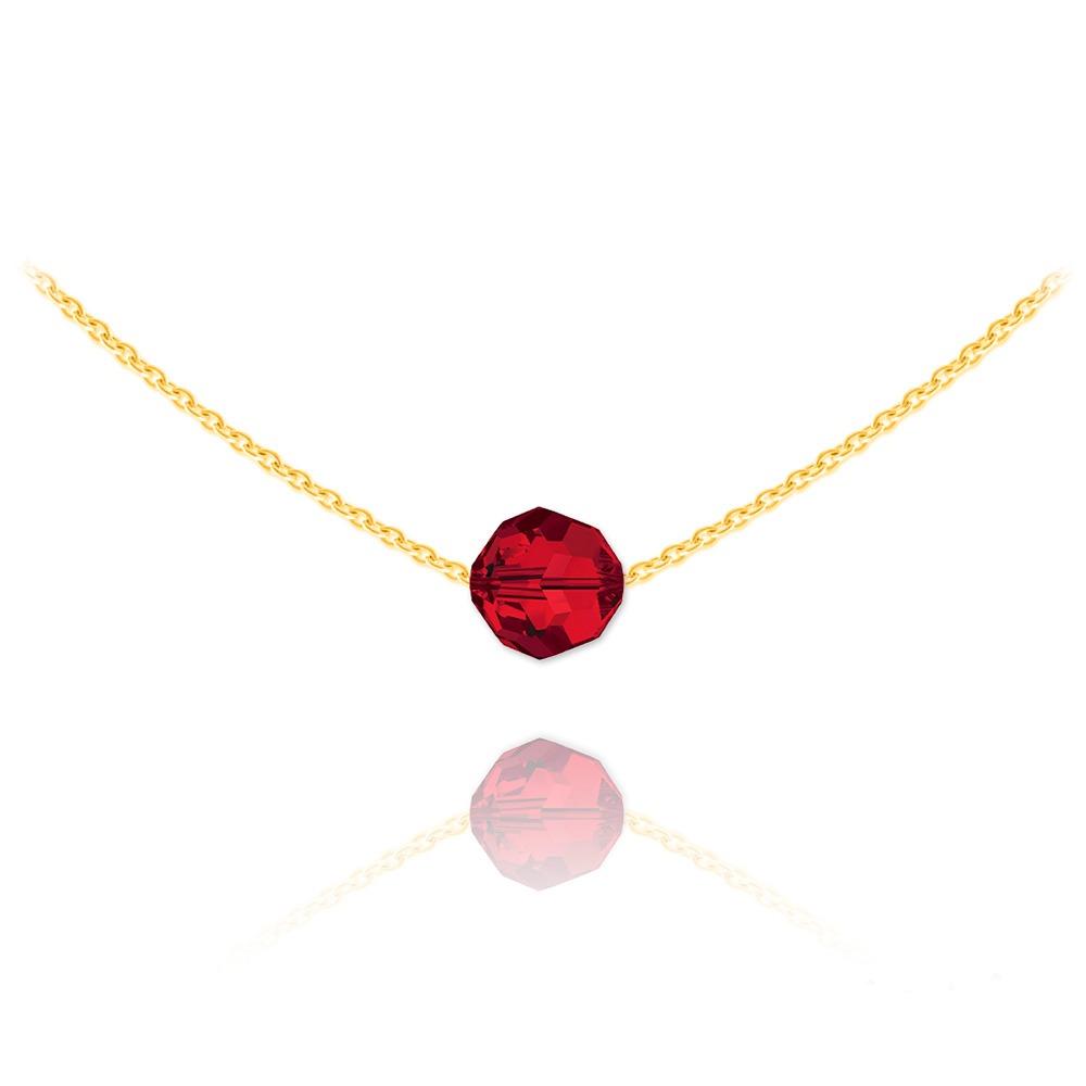 24K Gold Plated Siam Silver Choker Necklace for Women - Elegant Layered Chain Jewelry for Parties, Weddings & Special Occasions