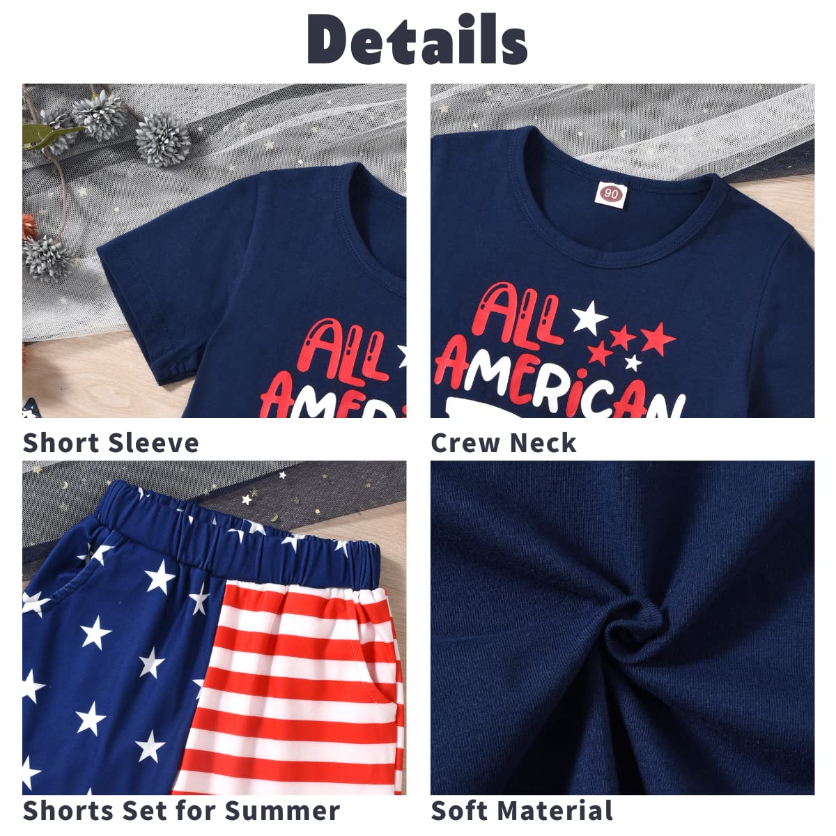 Boys' Camouflage Short Sleeve T-Shirt & Shorts Set - Summer Toddler Outfit for Playtime & Outdoor Adventures
