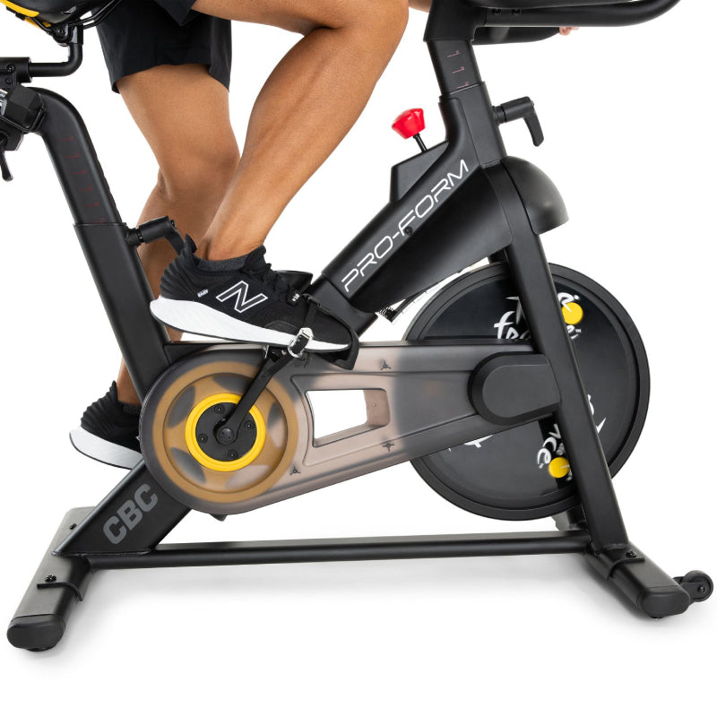 ProForm Tour De France CBC Studio Cycle - Indoor Exercise Bike for Home Workouts, Cardio Training & Spin Classes - Perfect for Fitness Enthusiasts & Cycling Lovers
