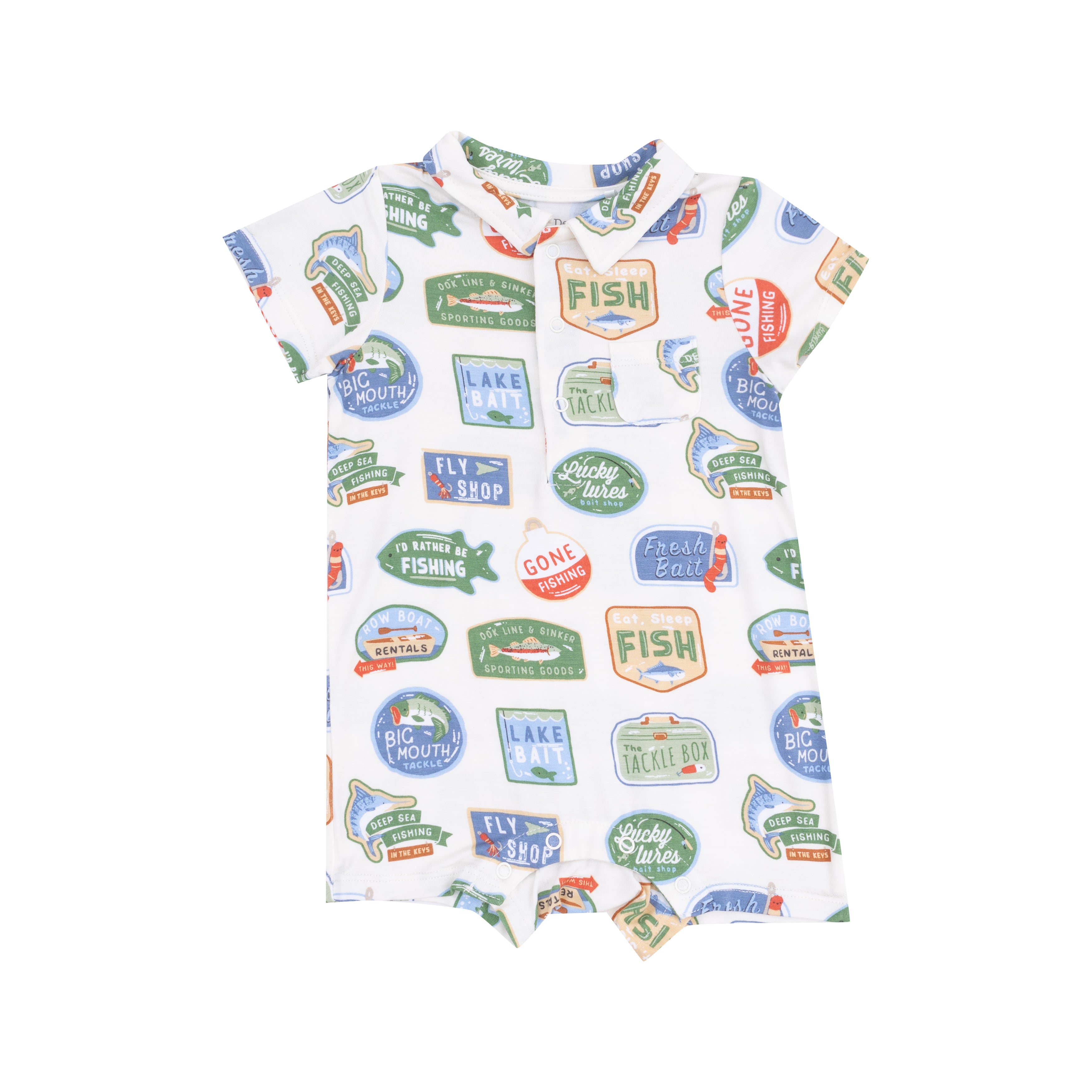 Bamboo Polo Shirt for Fishing Enthusiasts - Comfortable & Stylish Bait Shop Apparel - Perfect for Fishing Trips & Outdoor Adventures