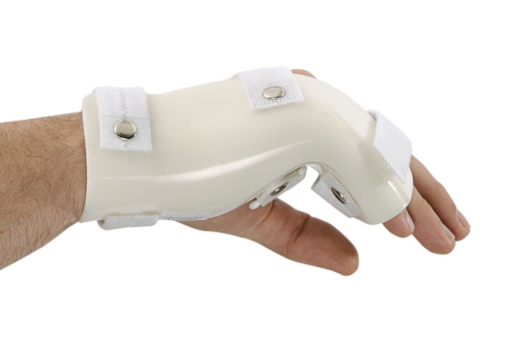 G-Force Boxer's Fracture Orthosis with MP Flexion - Medium Right Hand Support Brace for Broken Finger & Hand Injuries - Ideal for Boxing, MMA & Sports Recovery