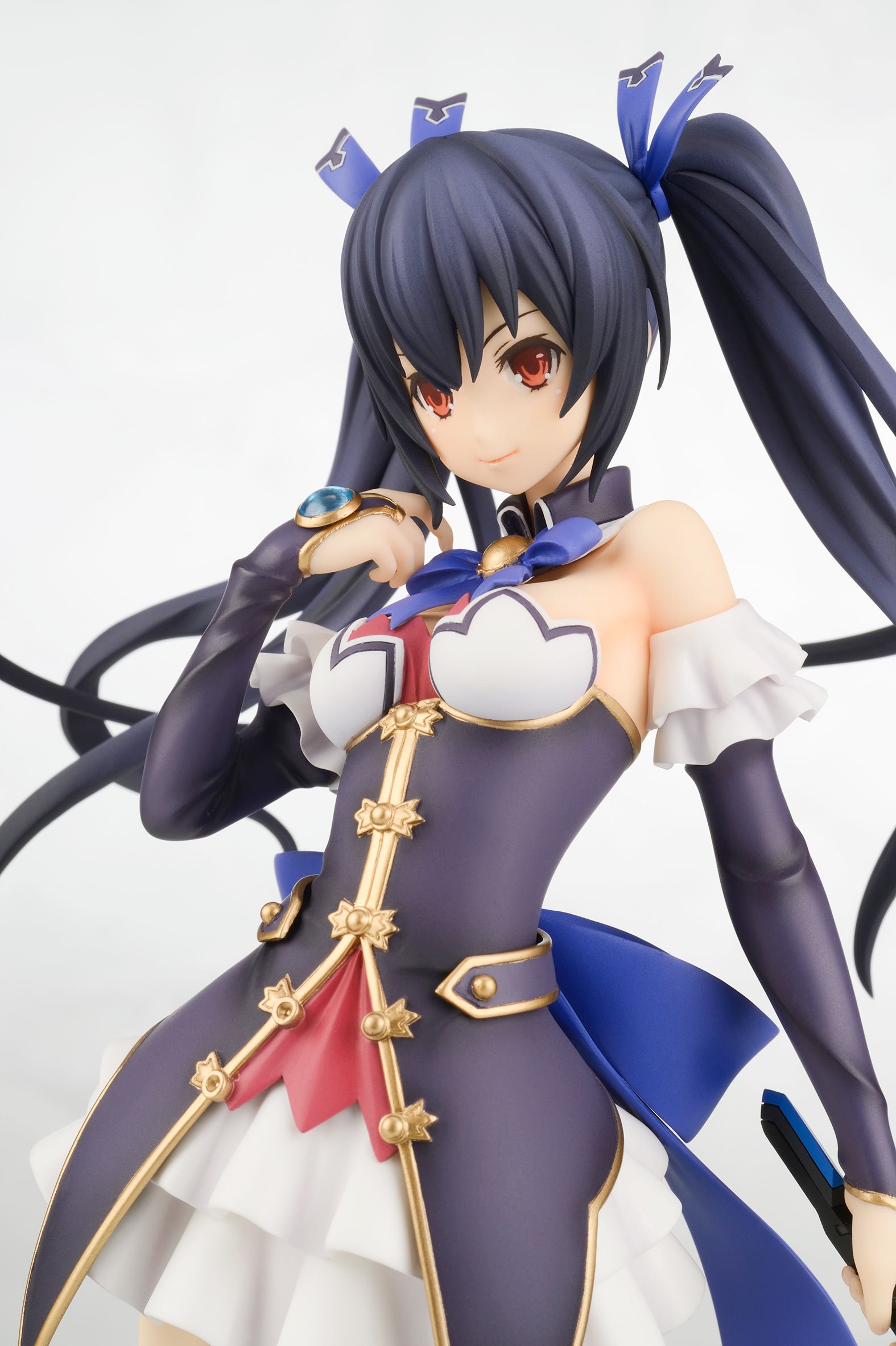 Hyperdimension Neptunia Noir Broccoli PVC Anime Figure 1/8 Scale - Perfect for Anime Collectors & Gaming Room Decor