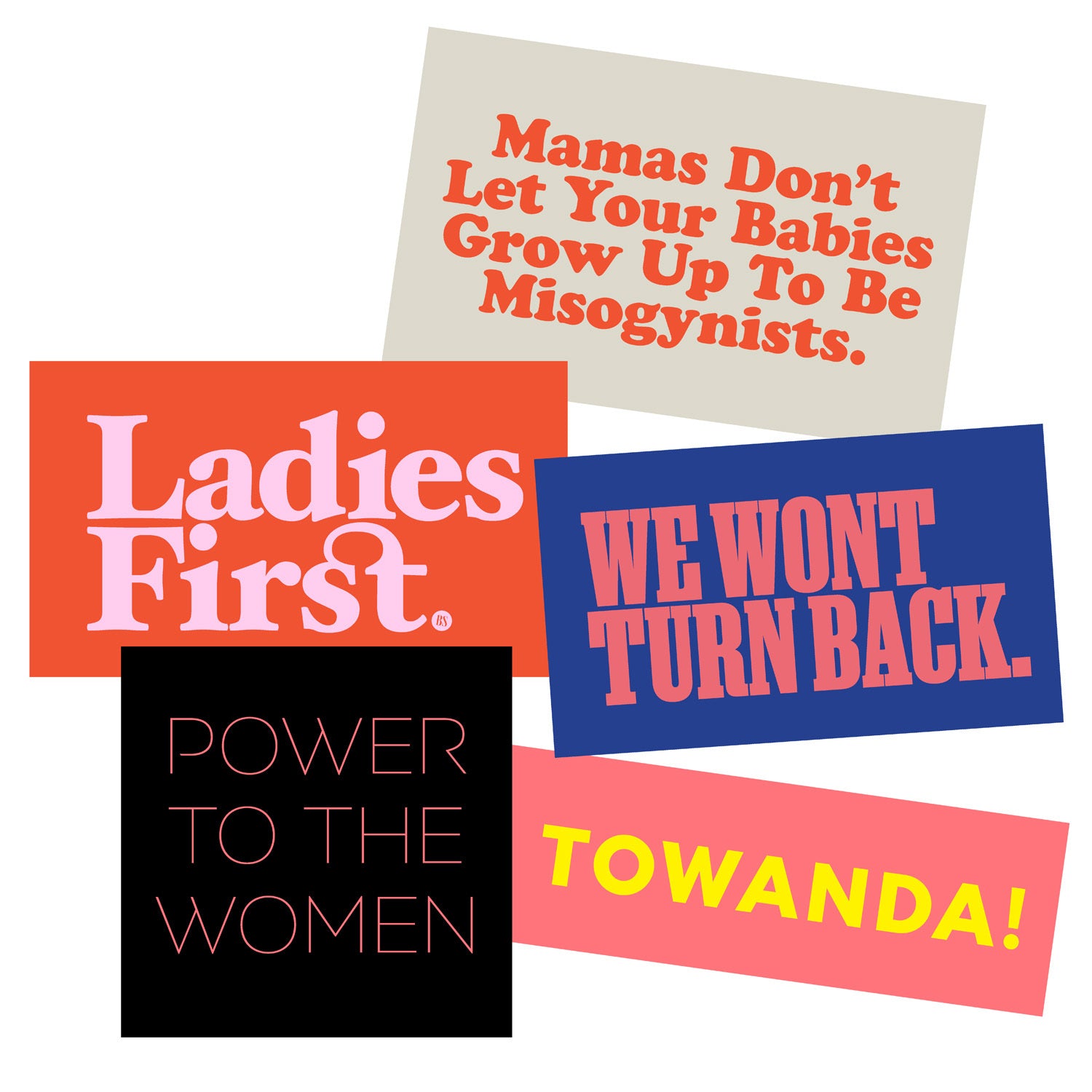 All Women Sticker Pack - 100+ Unique Female Empowerment Stickers for Journals, Planners & Laptops - Perfect for Women's Day, Gifts & DIY Crafts
