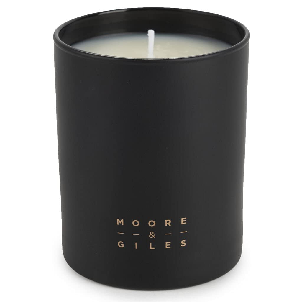 Moore & Giles Home Candle Blue Ridge - Premium Scented Soy Wax Candle in Black for Home Decor, Relaxation & Gifts | Perfect for Living Room, Bedroom & Spa Ambiance