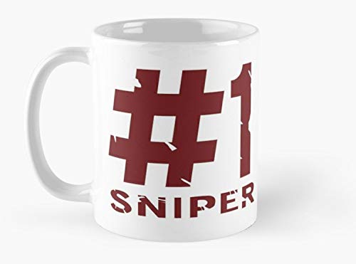 Team Fortress 2 Sniper #1 Coffee Mug - 11 oz Premium Ceramic Cup with Vibrant Print - Perfect Gift for Gamers, Friends & Coworkers - Great for Home, Office & Gaming Setups