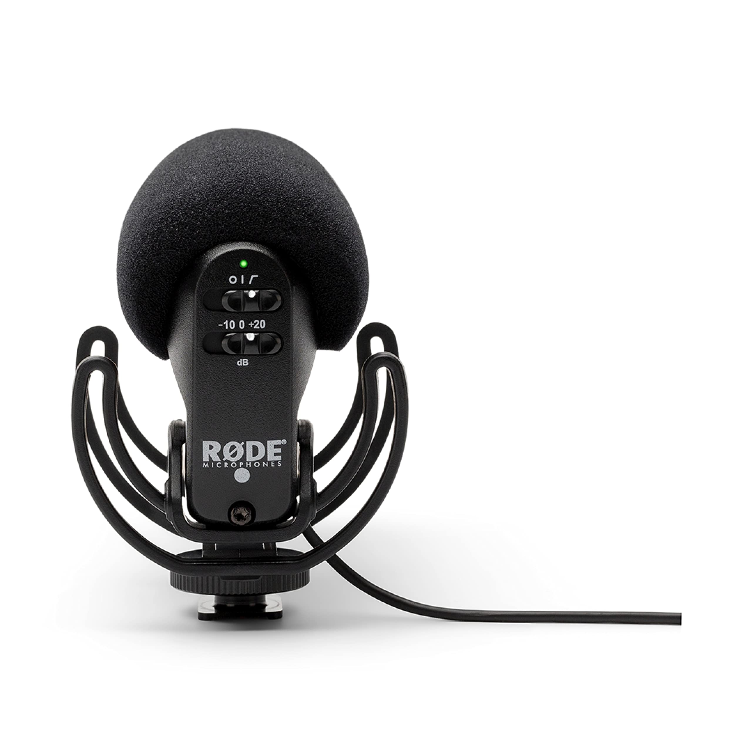 Rode VideoMic Pro R Shotgun Microphone for DSLR & Mirrorless Cameras - Professional On-Camera Mic with Mount - Perfect for Vlogging, Filmmaking & Interviews (Black)