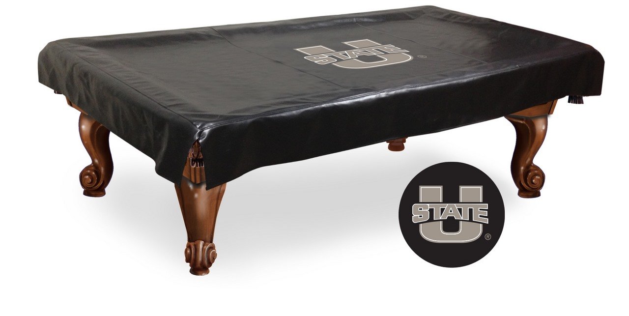 Holland Bar Stool Co. 8-Foot Utah State Billiard Table Cover - Waterproof Pool Table Protector for Indoor & Outdoor Use
