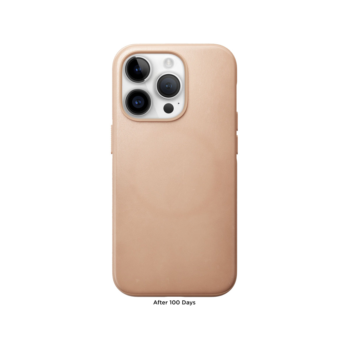 Premium Genuine Leather Phone Case for iPhone 14 Pro - Slim Protective Cover with Natural Leather Finish | Perfect for Business, Travel & Everyday Use