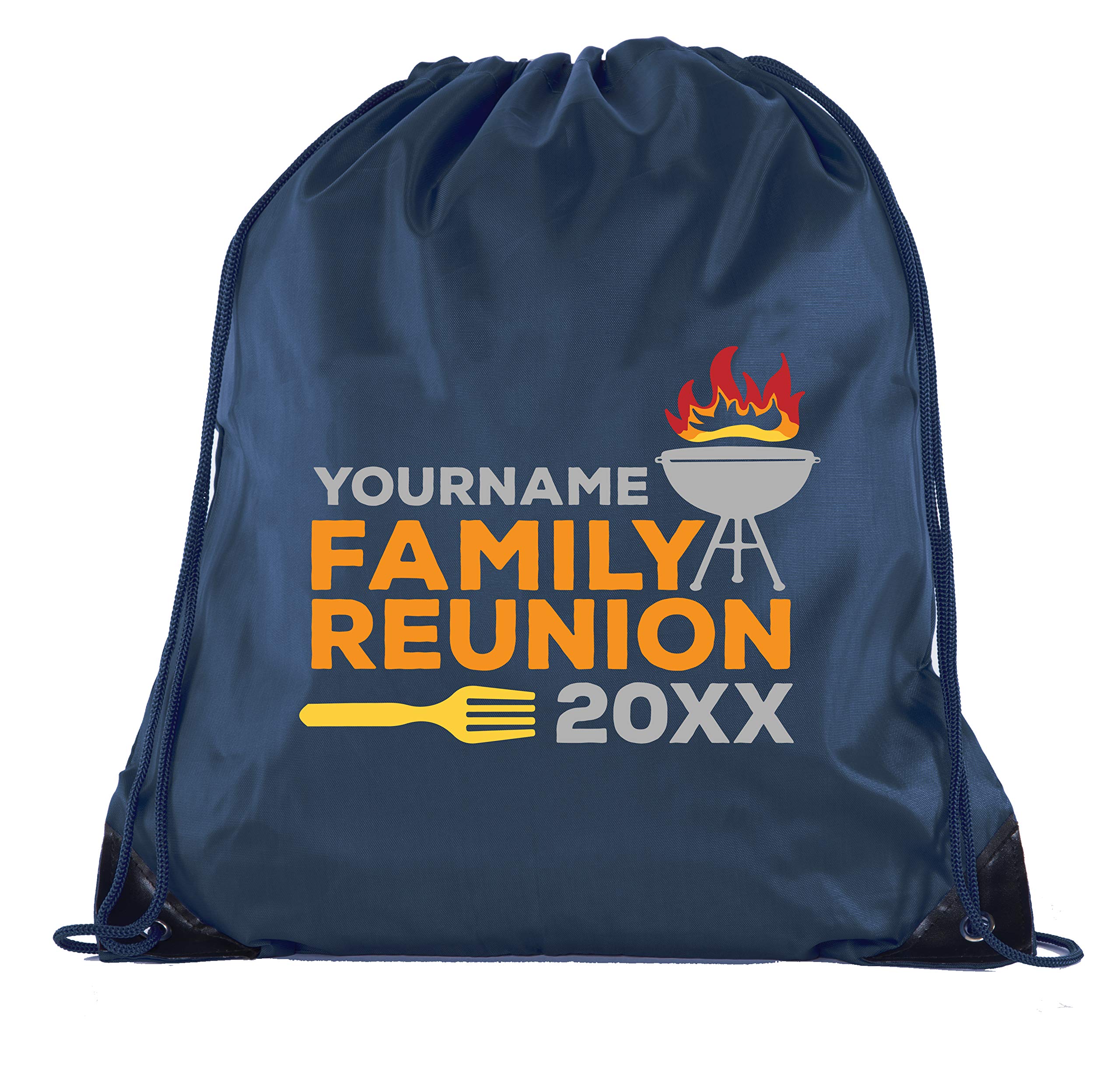 Personalized Flame on Grill with Custom Name & Date - Unique Family Reunion Party Favors & Gift Bags for BBQ, Outdoor Gatherings & Special Events