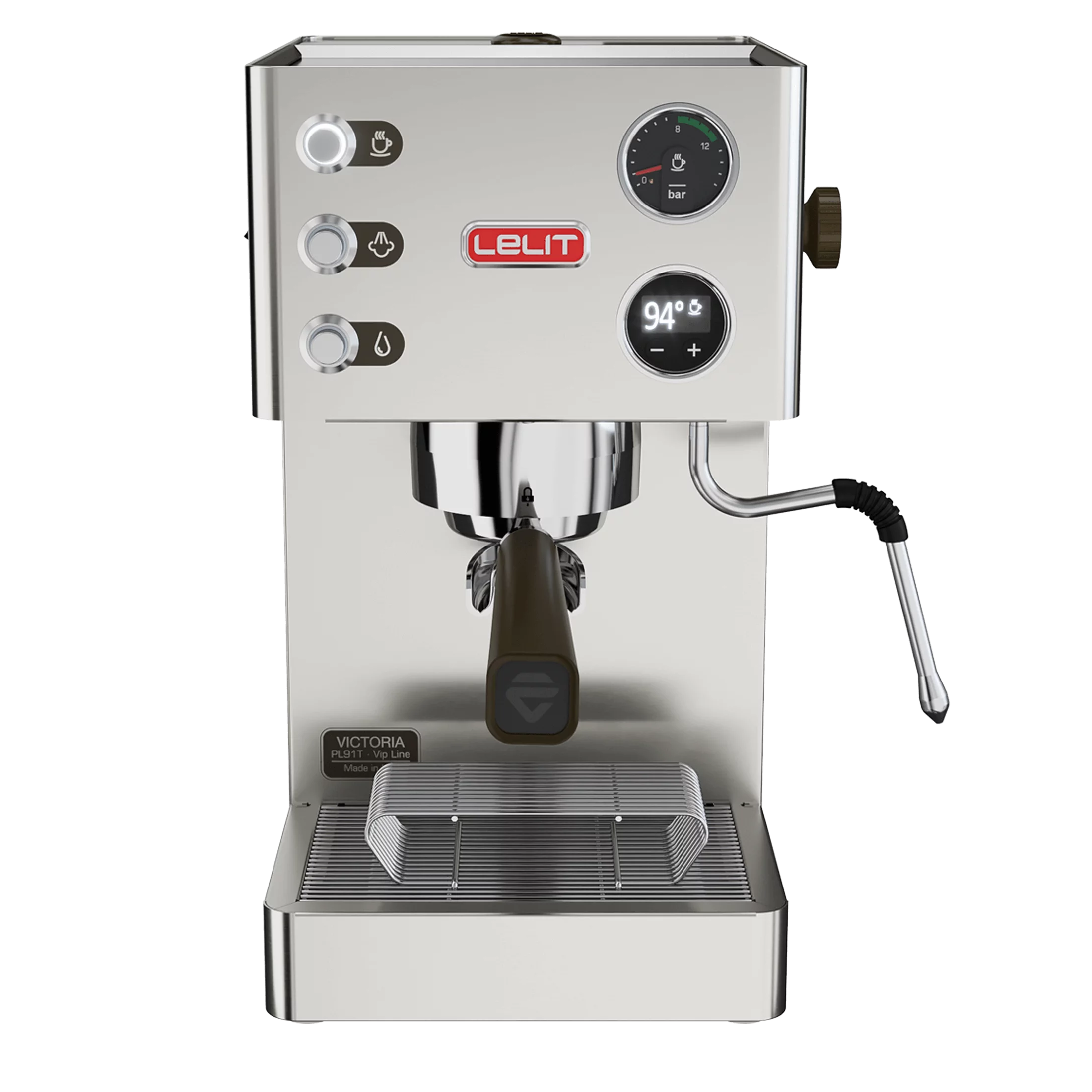 Lelit Victoria Espresso Machine - Professional Italian Coffee Maker for Home Baristas | Perfect for Espresso, Cappuccino & Latte | Compact Design for Kitchen Countertops