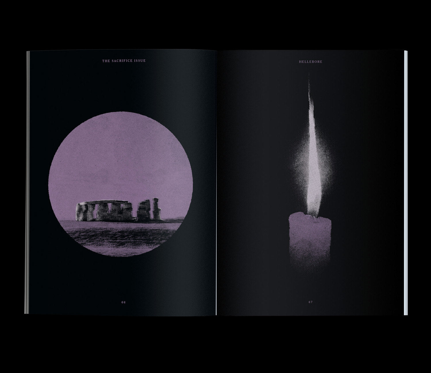 Hellebore Magazine Issue No. 1 - Gothic Horror & Folklore Zine | Perfect for Horror Enthusiasts & Dark Academia Lovers