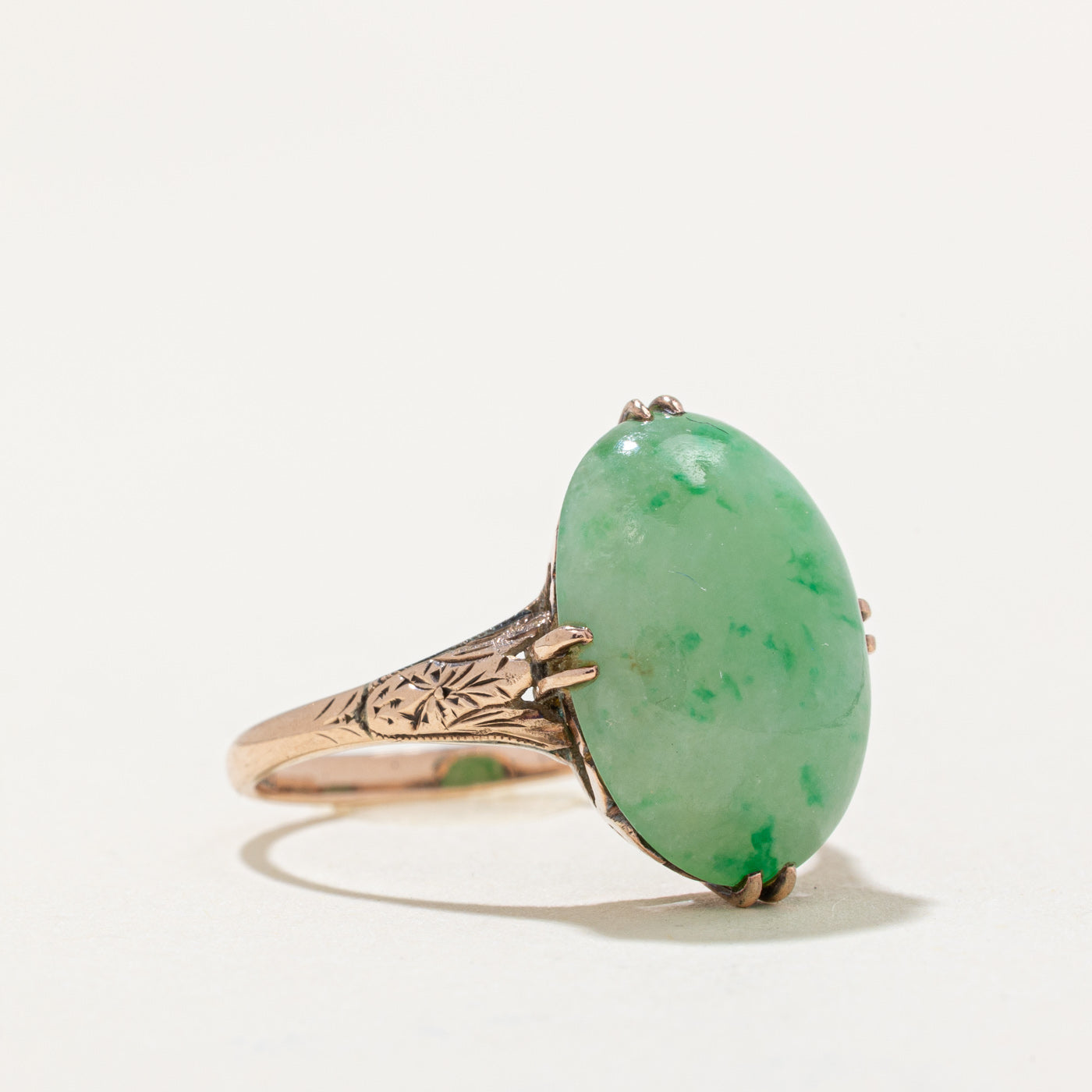 Exquisite 7.50ct Dyed Jadeite Cocktail Ring - Size 7.25 - Elegant Statement Jewelry for Women | Perfect for Evening Parties, Weddings & Special Occasions
