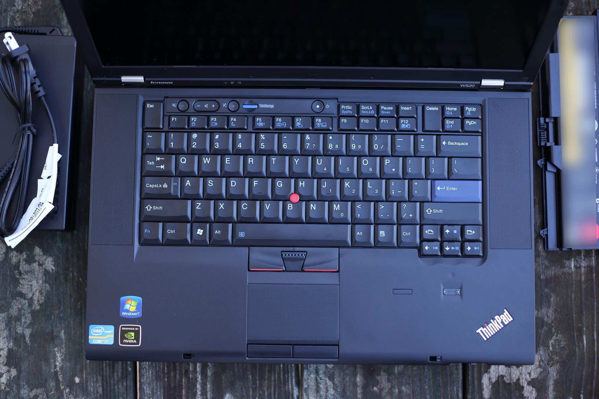 Lenovo ThinkPad W520 Refurbished Laptop - Intel Core i7-2760QM Quad-Core, 16GB RAM, 256GB SSD, 15.6