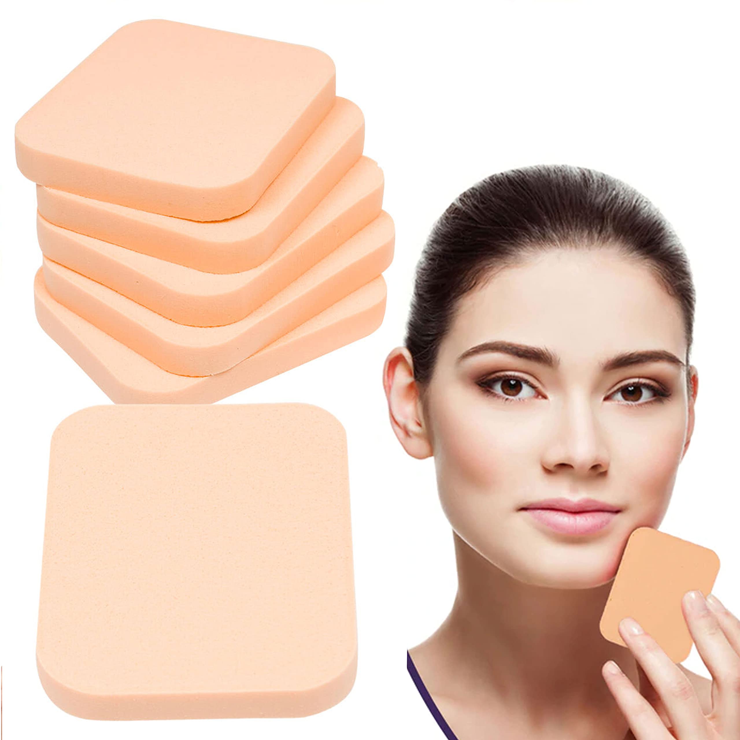 48 Pack Beauty Makeup Sponge Blender - Latex Free Foundation Puff for Flawless Application - Perfect for Liquid, Cream & Powder Makeup - Ideal for Professional Artists & Everyday Use