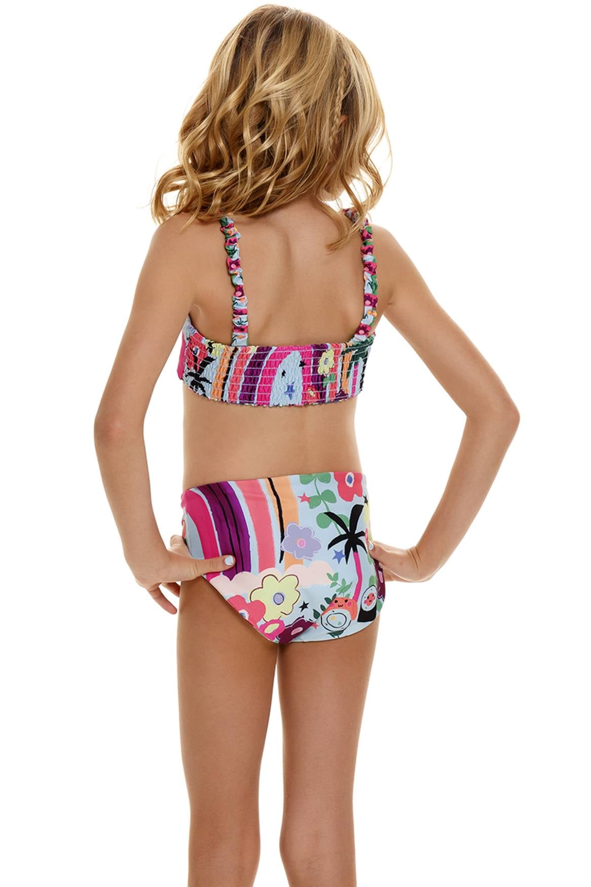 Beverly Girls' Bikini Set - Cute Swimwear for Kids - Perfect for Beach, Pool & Summer Vacations