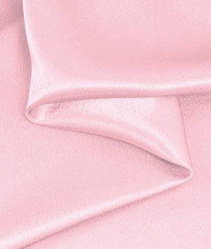 Premium Pink Crepe Back Satin Fabric - Soft & Luxurious Dressmaking Material for Bridal Gowns, Evening Dresses & Home Decor