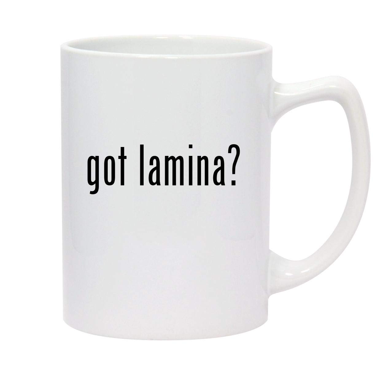 14oz White Ceramic Statesman Coffee Mug - Elegant Tea & Espresso Cup for Office, Home, and Gifts