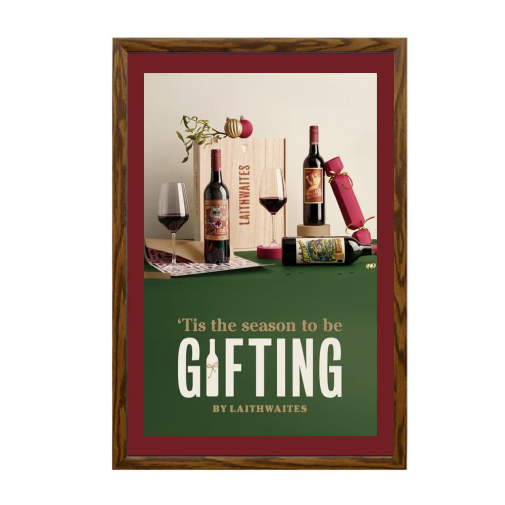10x20 Designer Wood Snap Frames for Posters - 3 Wide Matboard Included - Perfect for Home Decor, Office Displays & Art Exhibitions