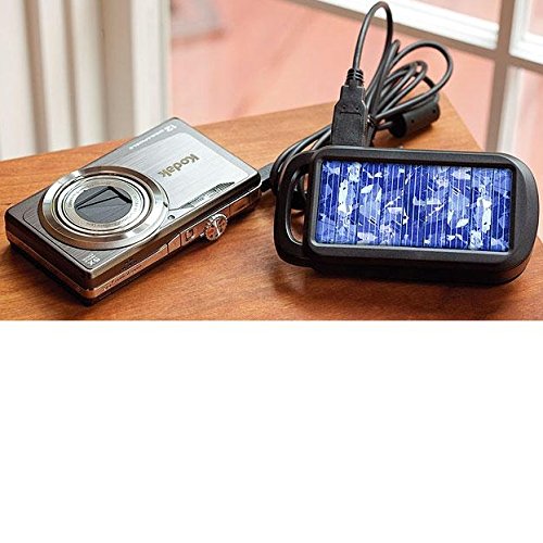Kodak KS100 C+2 Solar Charger - Portable Solar Panel for Camping, Hiking & Emergency Power - Fast Charging for Phones, Tablets & USB Devices