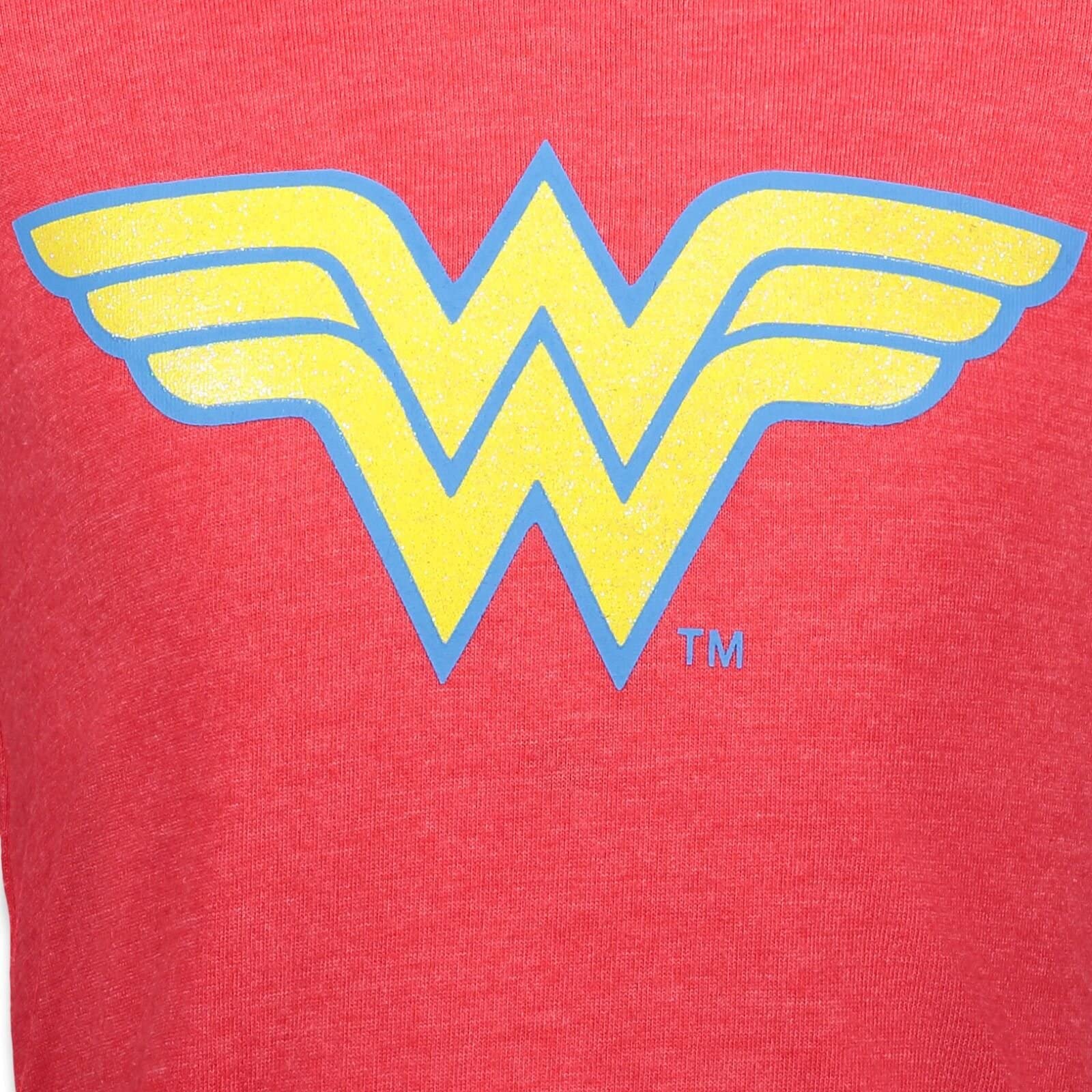DC Comics Justice League Wonder Woman Girls 3 Pack T-Shirts (Toddler to Big Kid Sizes) - Superhero Costume, Birthday Gift & Casual Wear for Kids