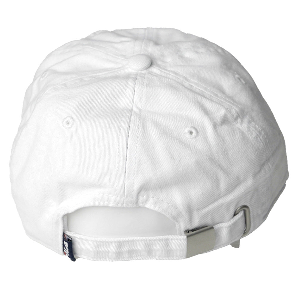 Fila Unisex Adjustable Baseball Cap - White Cotton Snapback Hat for Men & Women - Perfect for Running, Hiking, and Outdoor Sports