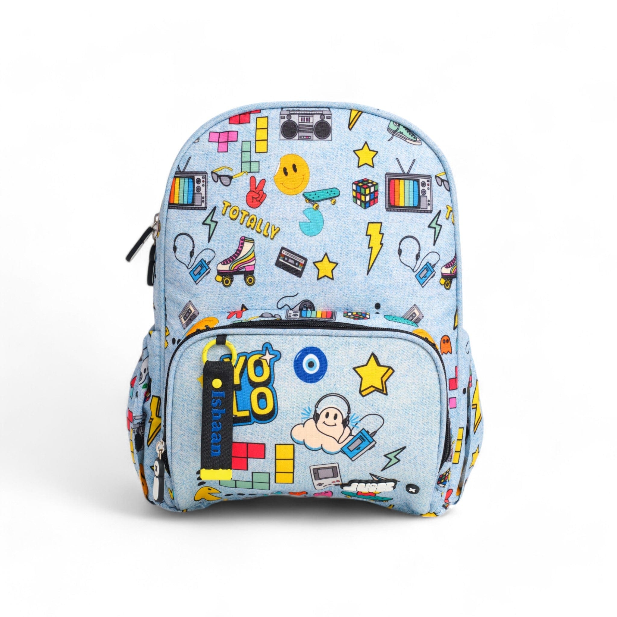 Yolo Medium Backpack Complete Set - Durable Travel Backpack with Multiple Pockets for School, Work & Outdoor Adventures
