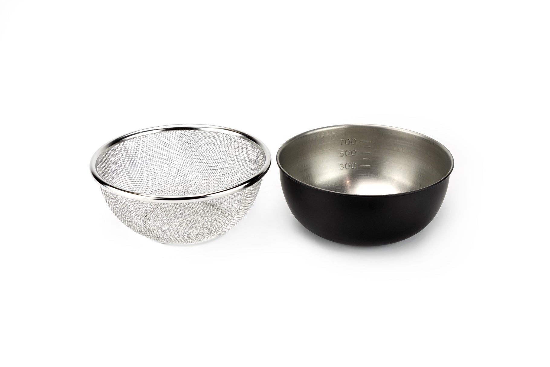Premium Tsubame Sanjo Okatte Stainless Steel Bowl and Strainer Set - Durable Kitchen Essentials for Mixing, Straining & Serving - Perfect for Cooking, Baking & Meal Prep