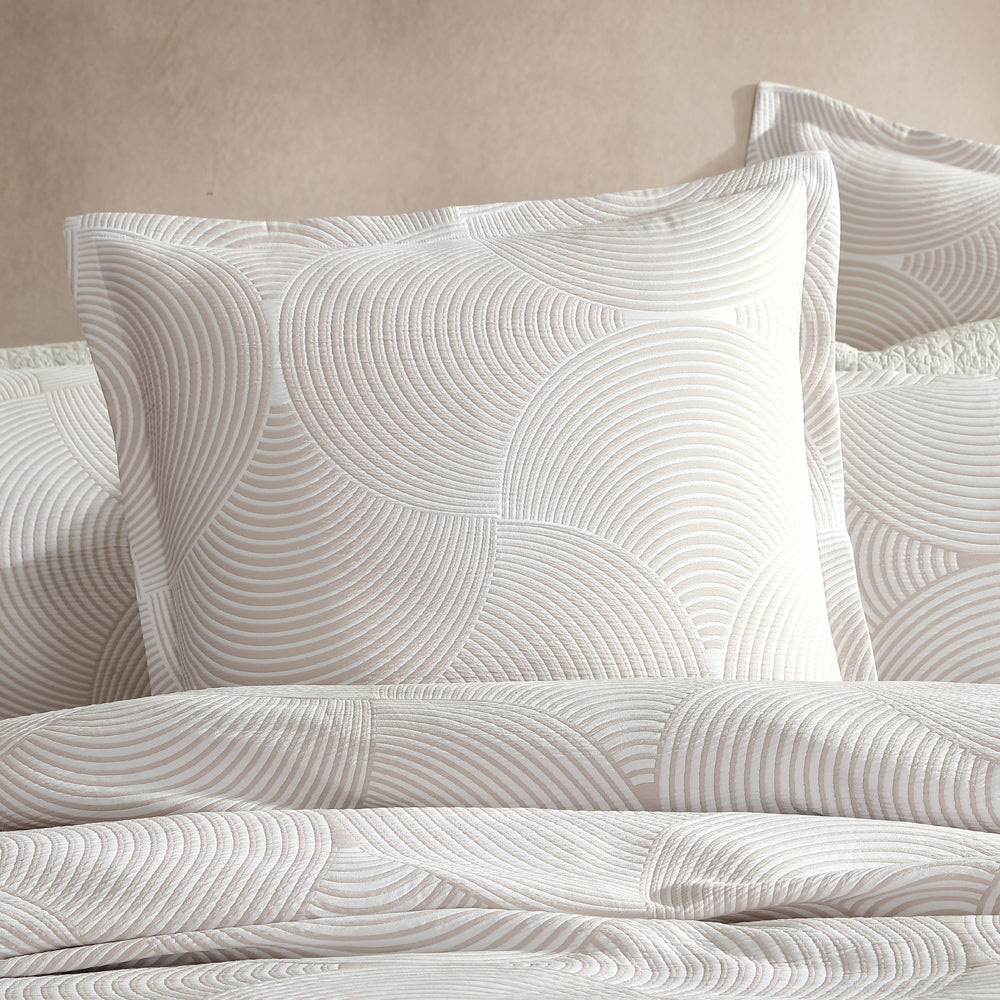 Arlo Stone Quilt Cover Set - Queen Size Bedding for Comfort & Style | Perfect for Master Bedroom, Guest Room & Cozy Home Decor