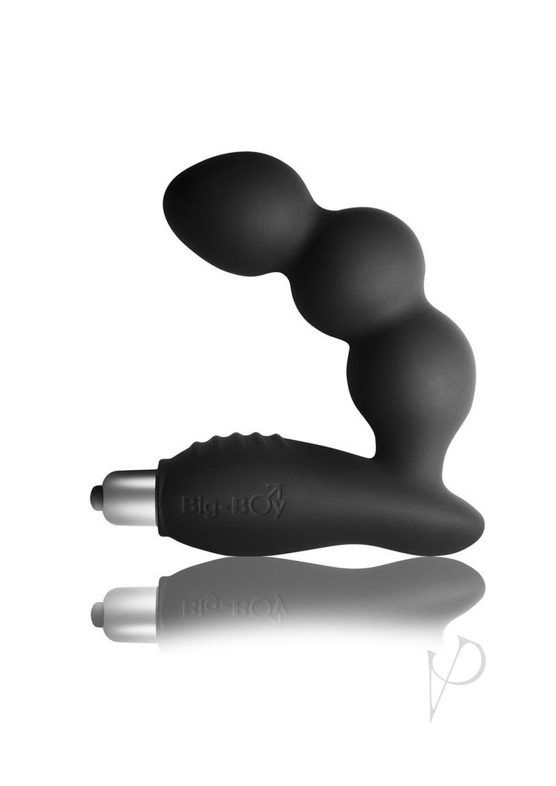 Premium Black Silicone Prostate and Perineum Massager Vibrator for Men - Big Boy Adult Toy for Enhanced Pleasure & Relaxation - Perfect for Solo Play or Couples Intimacy