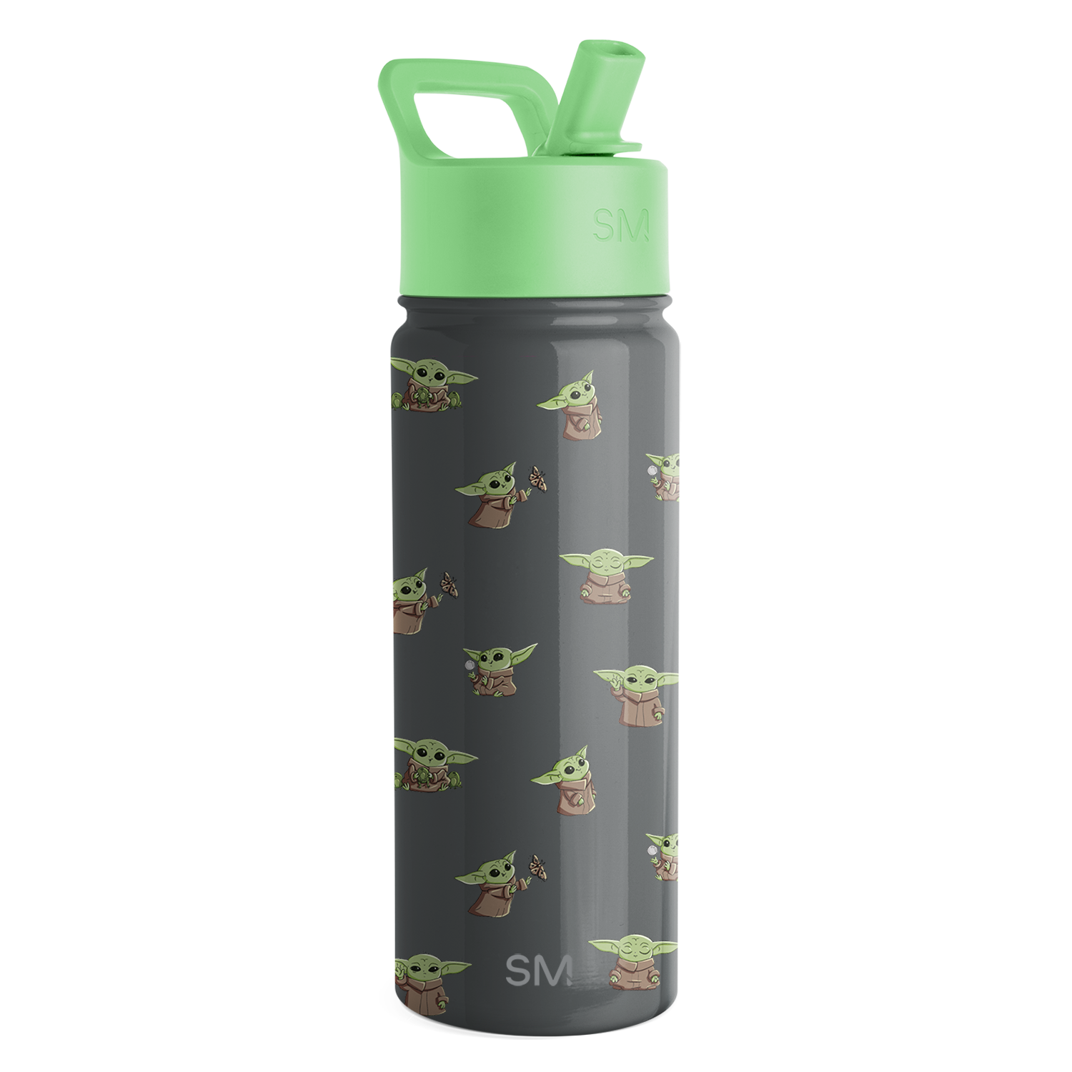 Summit Kids Water Bottle with Straw Lid - BPA Free, Leak Proof, Insulated Stainless Steel Bottle for School, Sports & Outdoor Activities