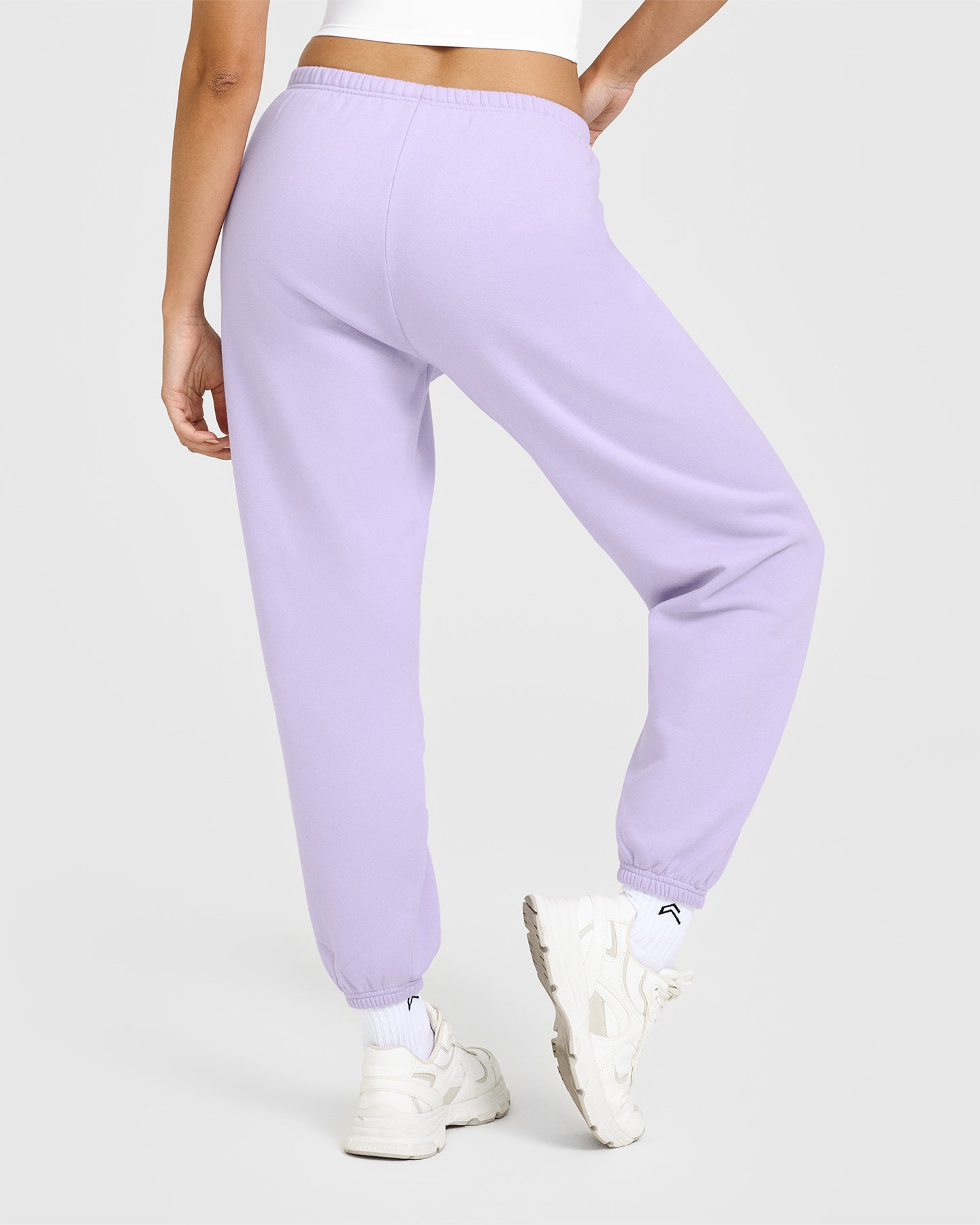 Mid Weight Joggers for Women - Soft Lavender Purple Lounge Pants | Perfect for Yoga, Running & Casual Wear