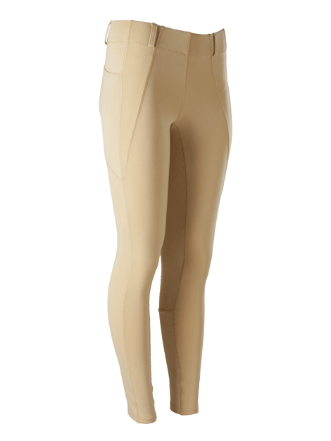 Legacy Kids' Riding Tights - Breathable Equestrian Pants for Horseback Riding Lessons & Competitions - Perfect for Young Riders in Training or Show Events