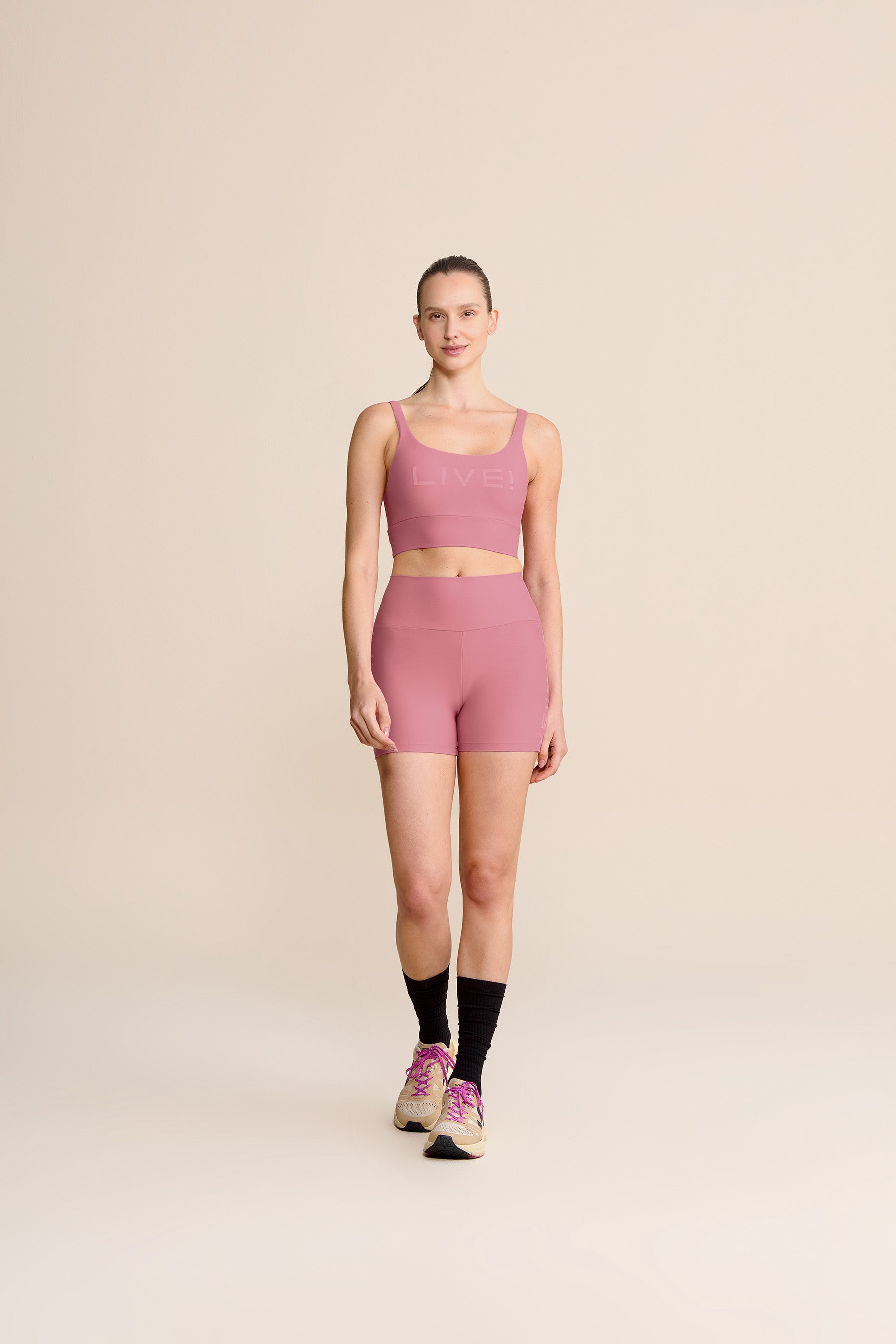LIVE! Icon Sports Bra for Women - High Support Workout Top for Running, Yoga & Gym - Moisture Wicking & Breathable Activewear
