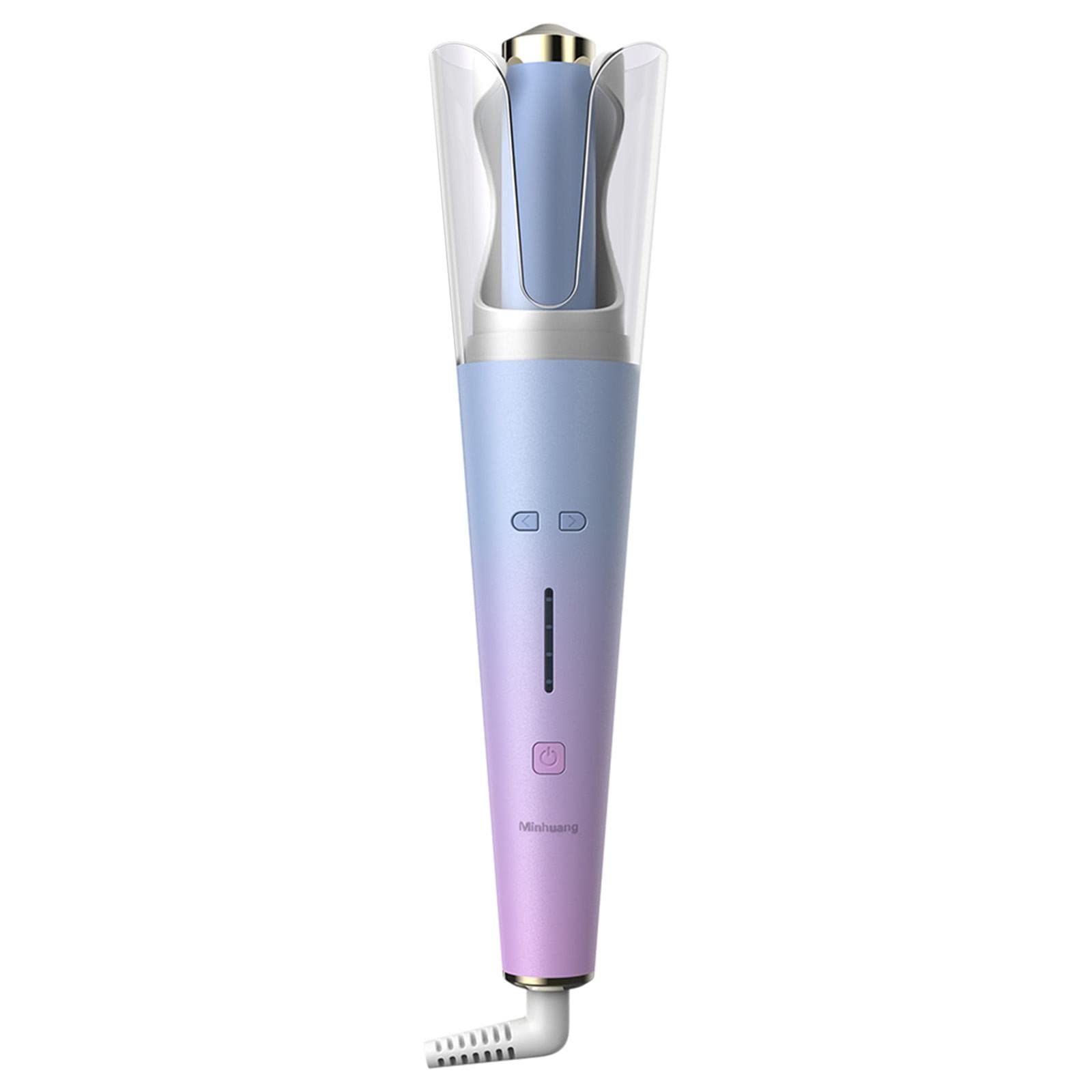 Automatic Rotating Hair Curler - Portable Curling Iron with Auto Shut Off, Anti-Scald & Anti-Stick for Beach Waves (One Size) | Perfect for Travel, Home Styling & Salon Use
