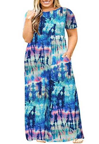 Royal Blue Tie Dye