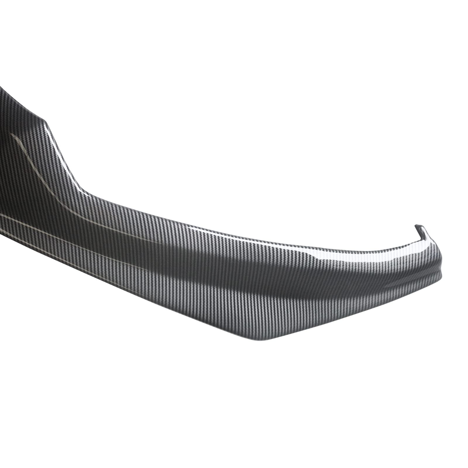 NINTE Carbon Fiber Coating Front Bumper Lip Chin Spoiler Splitter for 2015-2017 Ford Mustang RT | Aggressive Styling & Enhanced Aerodynamics for Street Racing & Car Shows