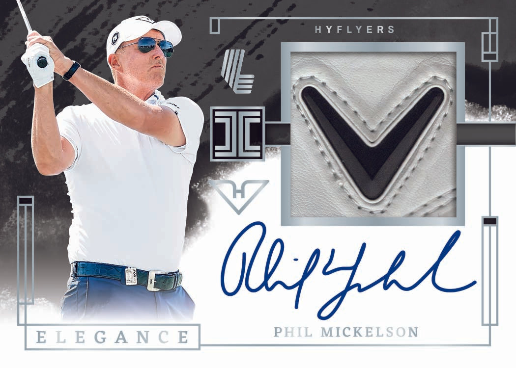 2024 Panini Impeccable LIV Golf Trading Cards - Single Box #7 with Random Teams - Perfect for Collectors, Sports Memorabilia Fans & Gift Giving